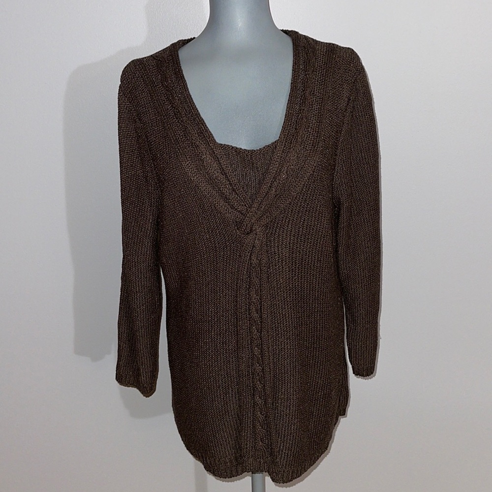 Northern Reflections Twist Tie Sweater